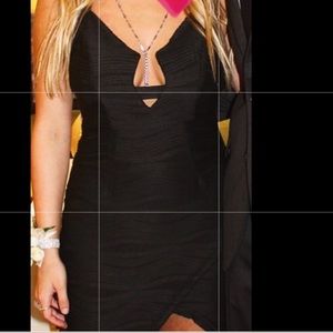 LUXXEL SIZE MEDIUM BLACK DRESS